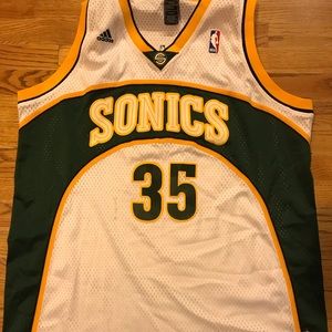 Rare Kevin Durant Seattle Sonics swingman XL VTG